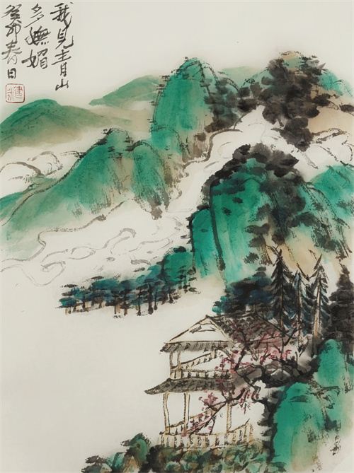 20501089413787589_83.jpg “春和景明”黄建永中国画展在荣宝斋宁波举行 中国书法院院长管峻出席-图片6